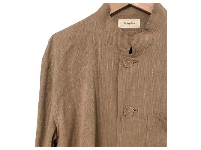 Autre Marque Chaqueta de Algodón Babaghuri Beige - vista 3