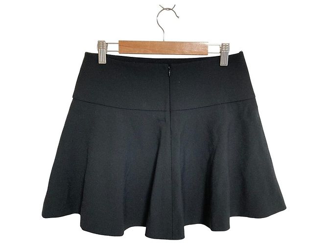 RED VALENTINO Minirock mit Rüschen Schwarz - Ansicht 2