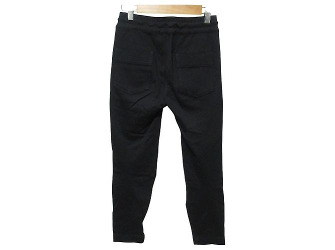 Autre Marque THE RERACS STRETCH SLIM BAKER Pants Nero - vista 2