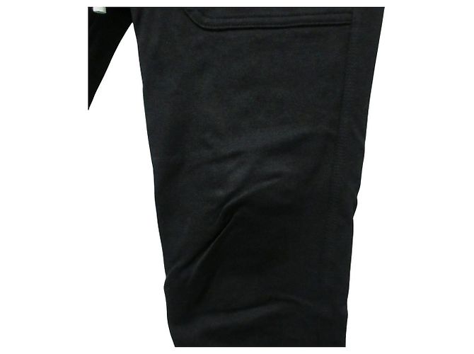Autre Marque THE RERACS STRETCH SLIM BAKER Pants Nero - vista 5