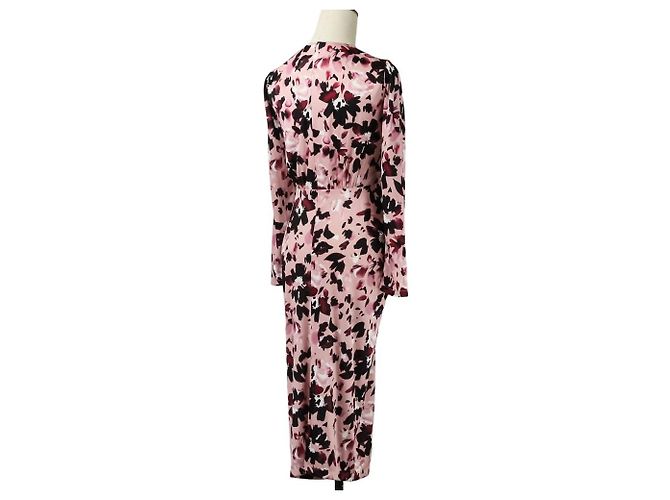 Autre Marque kay me Vestido Drapeado Rosa - vista 5