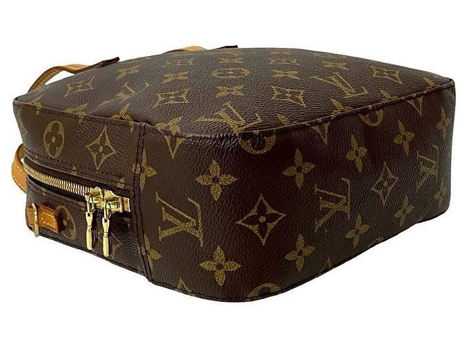 Borsa 2way Louis Vuitton Spontini Monogram Marrone - vista 7