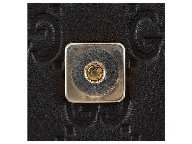 Bolso de hombro Gucci GG Shima de piel Castaño - vista 12