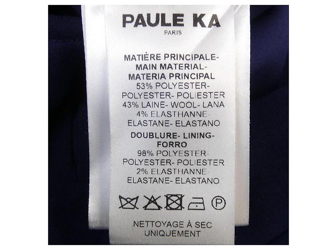 Autre Marque Paule Ka Hose Blau Marineblau - Ansicht 3