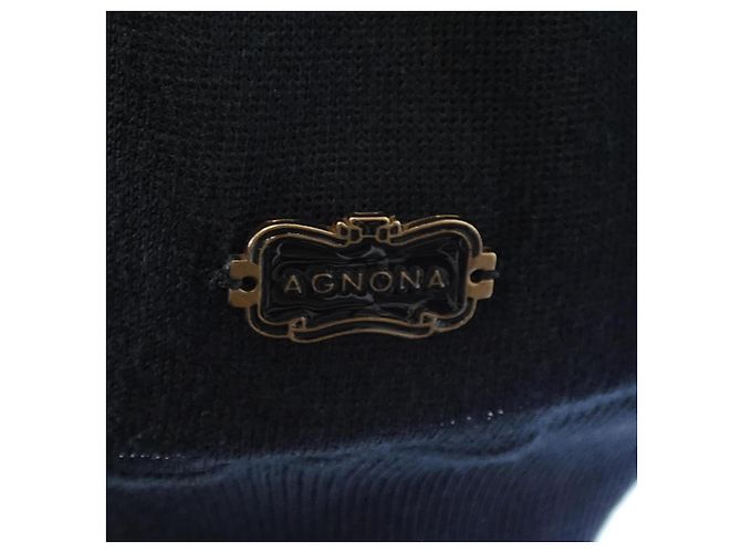 Autre Marque Cárdigan de cachemira Agnona Negro - vista 8
