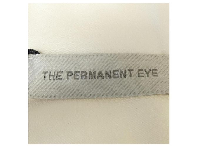 Autre Marque THE PERMANENT EYE Kleid Weiß - Ansicht 4