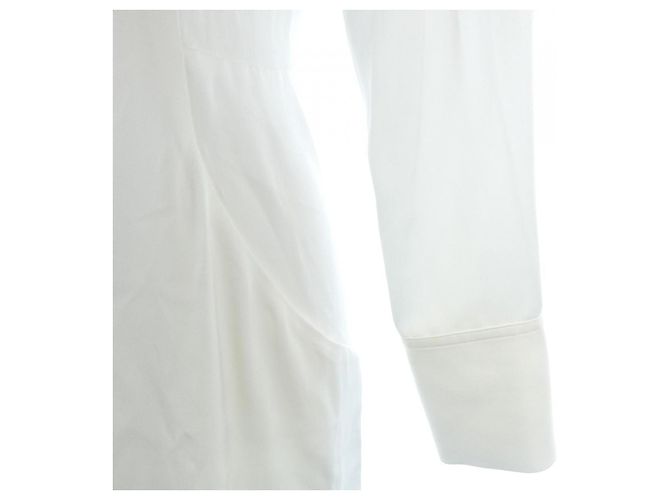 Autre Marque THE PERMANENT EYE Kleid Weiß - Ansicht 6