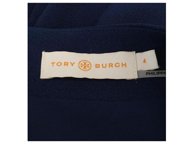Tory Burch Kleid Blau Marineblau - Ansicht 4
