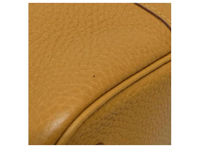 Hermès Borsa Hermes Picotin Lock Eclat MM Taurillon Clemence Swift Marrone D'oro - vista 3