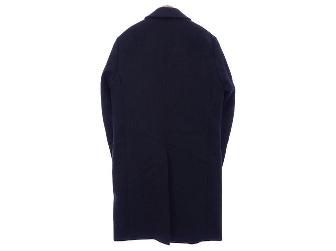Autre Marque Abrigo Attachment de mezcla de cachemira Azul Azul marino - vista 2