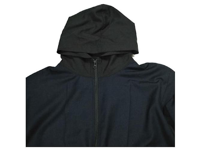 Autre Marque CHANGES Remake Hoodie Wool Outerwear Negro Azul marino - vista 3