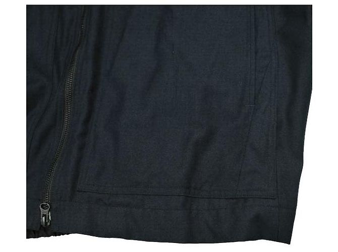 Autre Marque CHANGES Remake Hoodie Wool Outerwear Negro Azul marino - vista 4