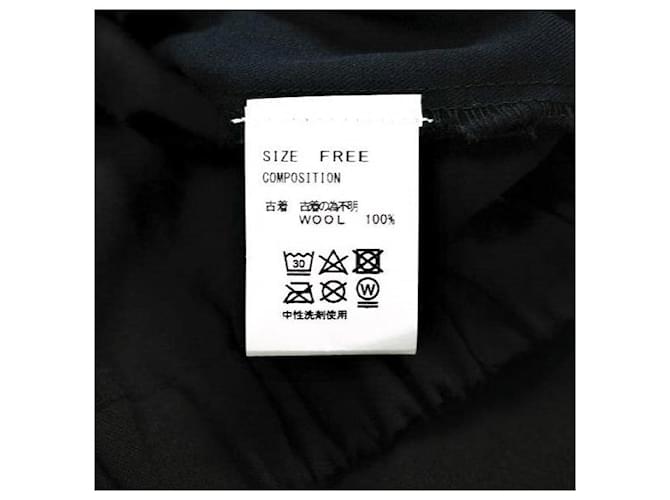Autre Marque CHANGES Remake Hoodie Wool Outerwear Negro Azul marino - vista 7