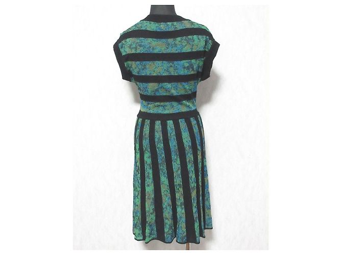Autre Marque Missoni OPMICW0200 Strickkleid Schwarz - Ansicht 2
