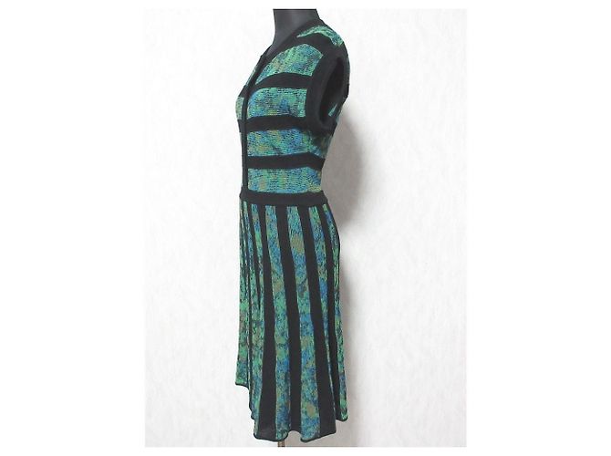 Autre Marque Missoni OPMICW0200 Strickkleid Schwarz - Ansicht 3