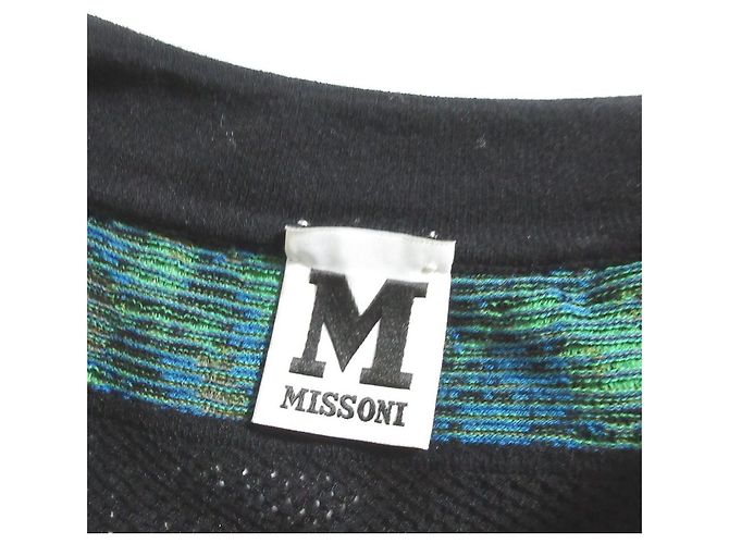 Autre Marque Missoni OPMICW0200 Strickkleid Schwarz - Ansicht 5