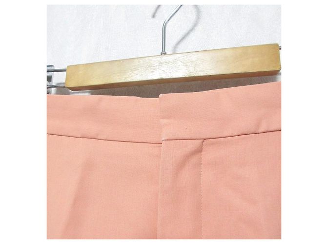 Autre Marque Pantaloni Ankle in cotone Drawer Rosa - vista 7