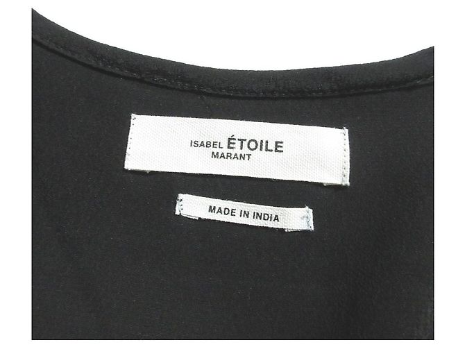 Autre Marque Isabel Marant Etoile langes Kleid Schwarz - Ansicht 5