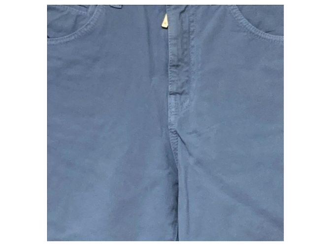 Autre Marque Lorena Antoniazzi Twill-Hose Blau Hellblau - Ansicht 2