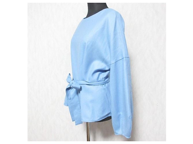 Autre Marque Blusa allureville W Georgette Knot Azul - vista 3