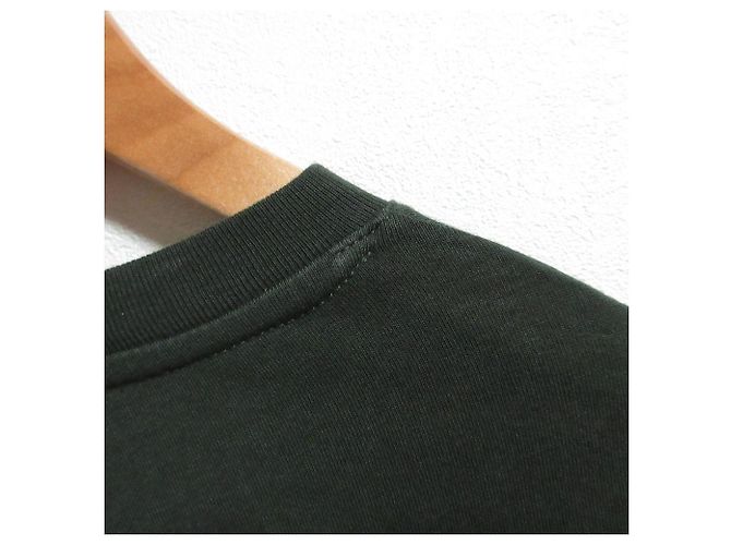Autre Marque Camiseta de algodón asimétrica con drapeado Dries Van Noten Verde Verde oliva - vista 12