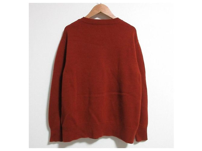 Autre Marque Drawer 7G Kaschmir-Pullover Rundhals Braun - Ansicht 2