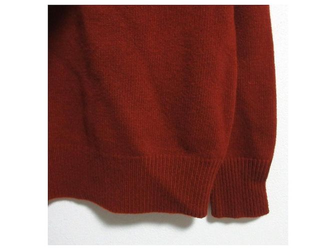 Autre Marque Drawer 7G Kaschmir-Pullover Rundhals Braun - Ansicht 5