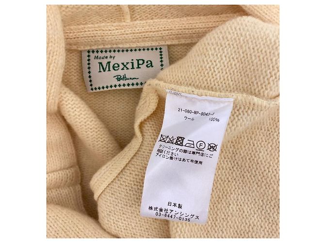 Autre Marque Mexipa Ron Herman Pullover Mexican Hoodie Gelb - Ansicht 4