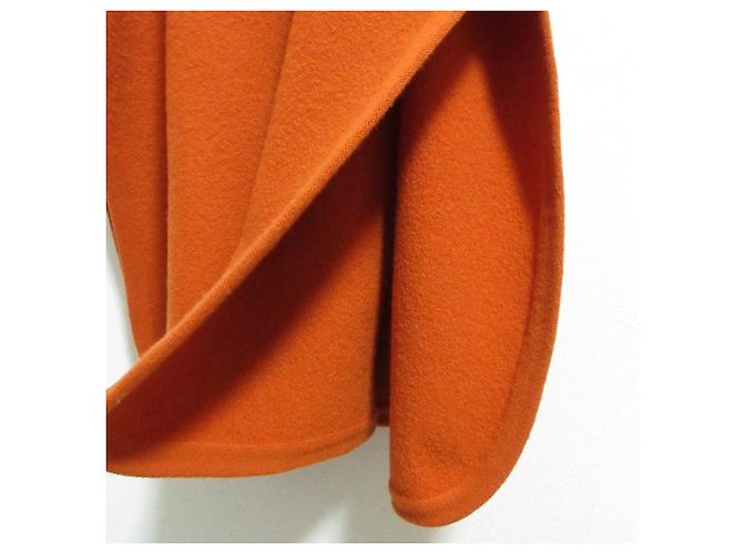 Autre Marque CristaSeya Woll-Kaftan-Kleid Orange - Ansicht 8