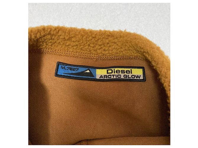 Autre Marque DIESEL S-RUMMES-ZIP-REV Boa Zip Hoodie Braun - Ansicht 3