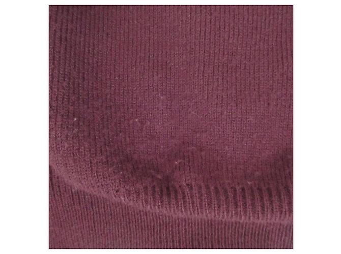 Autre Marque Cárdigan de lana Comme des Garcons Castaño Burdeos - vista 11
