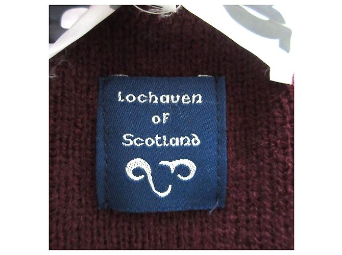 Autre Marque Cárdigan de lana Comme des Garcons Castaño Burdeos - vista 7