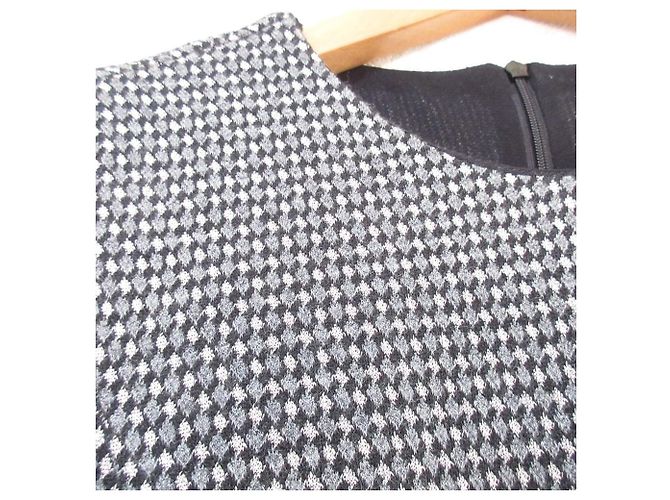 Autre Marque iBLUES Strickkleid Braun Schwarz Pink - Ansicht 3