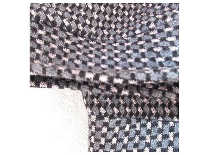 Autre Marque iBLUES Strickkleid Braun Schwarz Pink - Ansicht 5