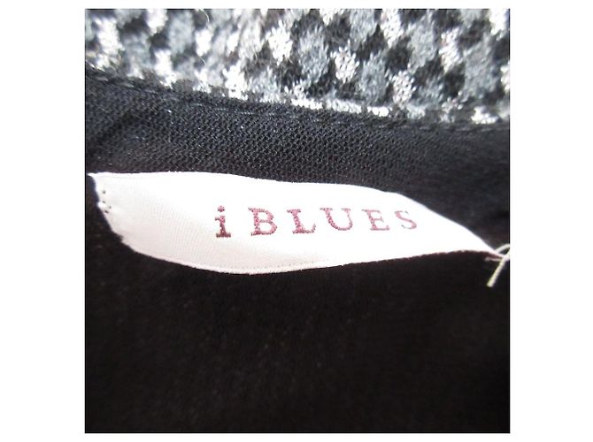 Autre Marque iBLUES Strickkleid Braun Schwarz Pink - Ansicht 7