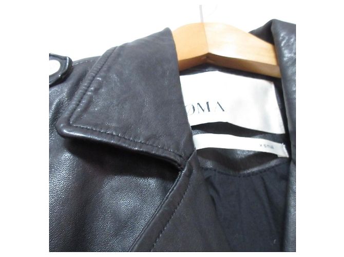 Autre Marque Chaqueta Riders de cuero Doma Negro - vista 3