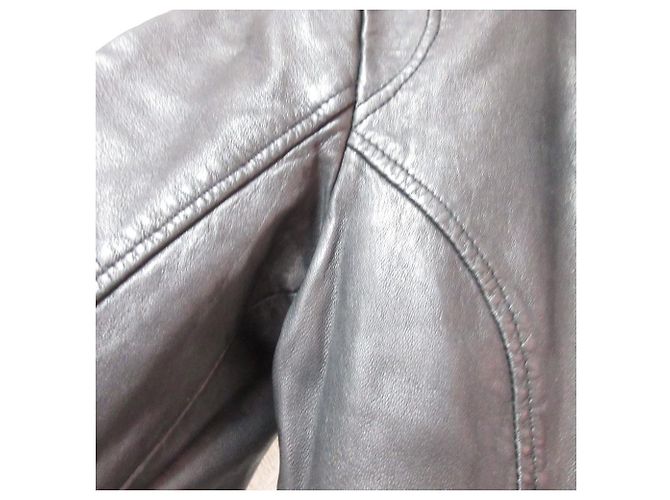 Autre Marque Chaqueta Riders de cuero Doma Negro - vista 4
