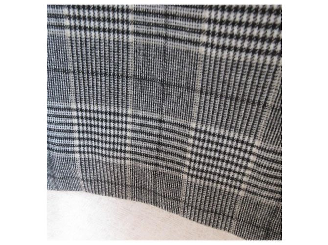 Autre Marque AMACA Glen Check Wide Pants Marrone - vista 4