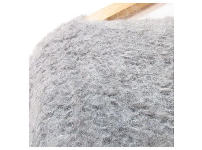 Autre Marque Babylone LAGOPOLANE Mohair Strickpullover Braun - Ansicht 3