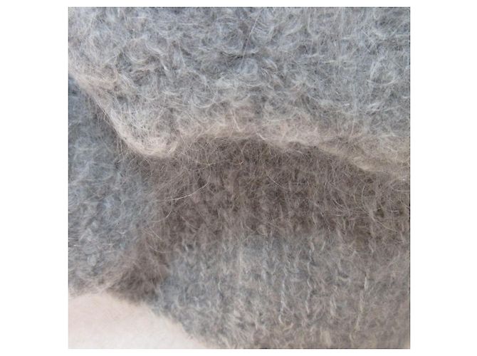 Autre Marque Babylone LAGOPOLANE Mohair Strickpullover Braun - Ansicht 5