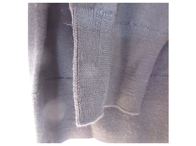 Autre Marque UNITED ARROWS V-Ausschnitt Pullover Schwarz - Ansicht 5