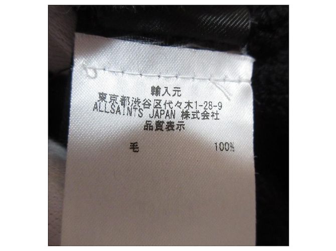 Autre Marque All Saints Strickpullover Schwarz - Ansicht 8