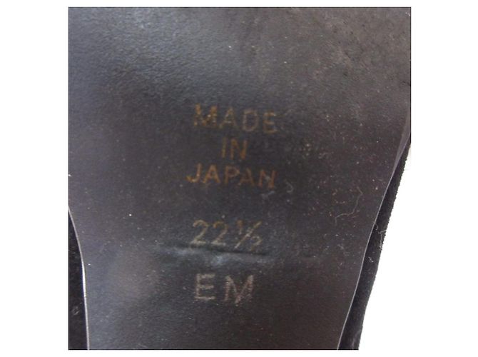 Autre Marque Décolleté Diana in camoscio Nero - vista 8