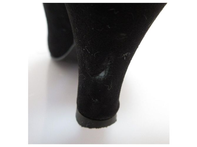 Autre Marque Décolleté Diana in camoscio Nero - vista 9
