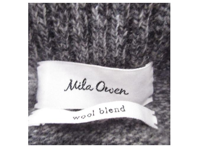 Autre Marque Mila Owen Wollstrickpullover Braun - Ansicht 5