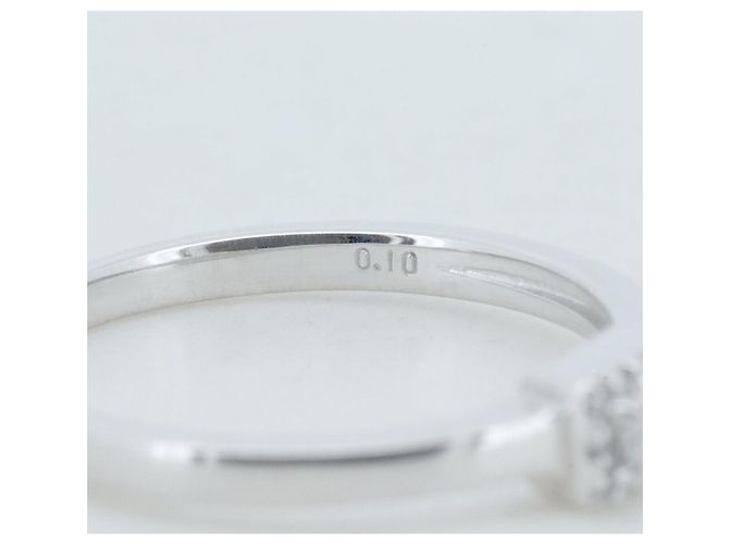 Autre Marque Vendome Aoyama K18WG Diamantring Silber - Ansicht 3