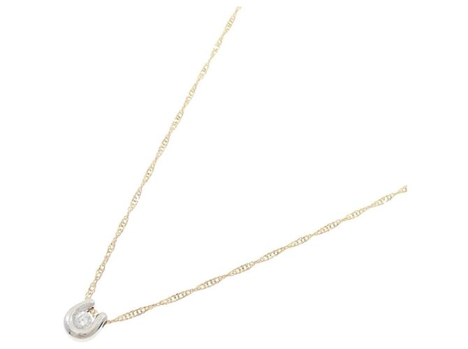Autre Marque Collana PT Au750 Diamante D'oro - vista 2