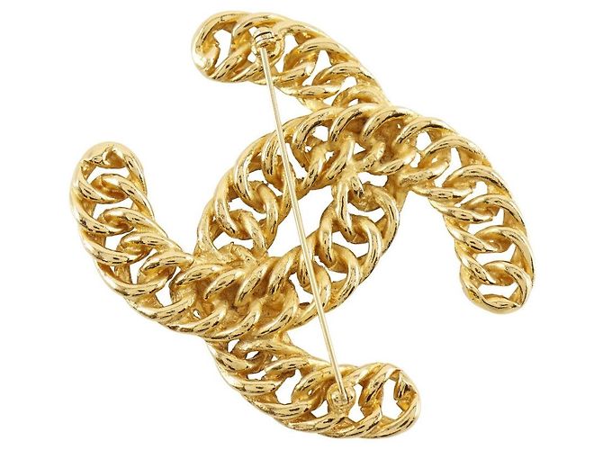 Chanel Coco Mark Brosche Golden - Ansicht 2
