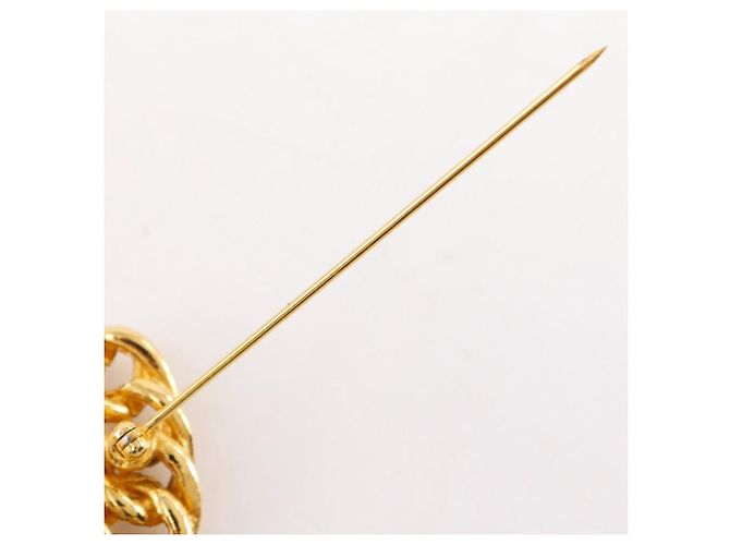 Chanel Coco Mark Brosche Golden - Ansicht 3