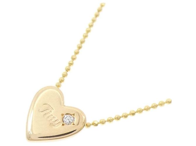 Autre Marque Collana Cuore con Diamanti Au750 D'oro - vista 3